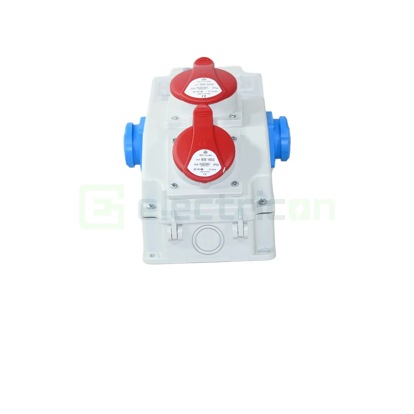 Panouri comandă BMPM & șantier - Tablou organizare santier ROS-5/x-15/S,  2X250V+5P 16A 400V +5P 32A 400V , gri, SEZ DK as,  SEZ10011248HU