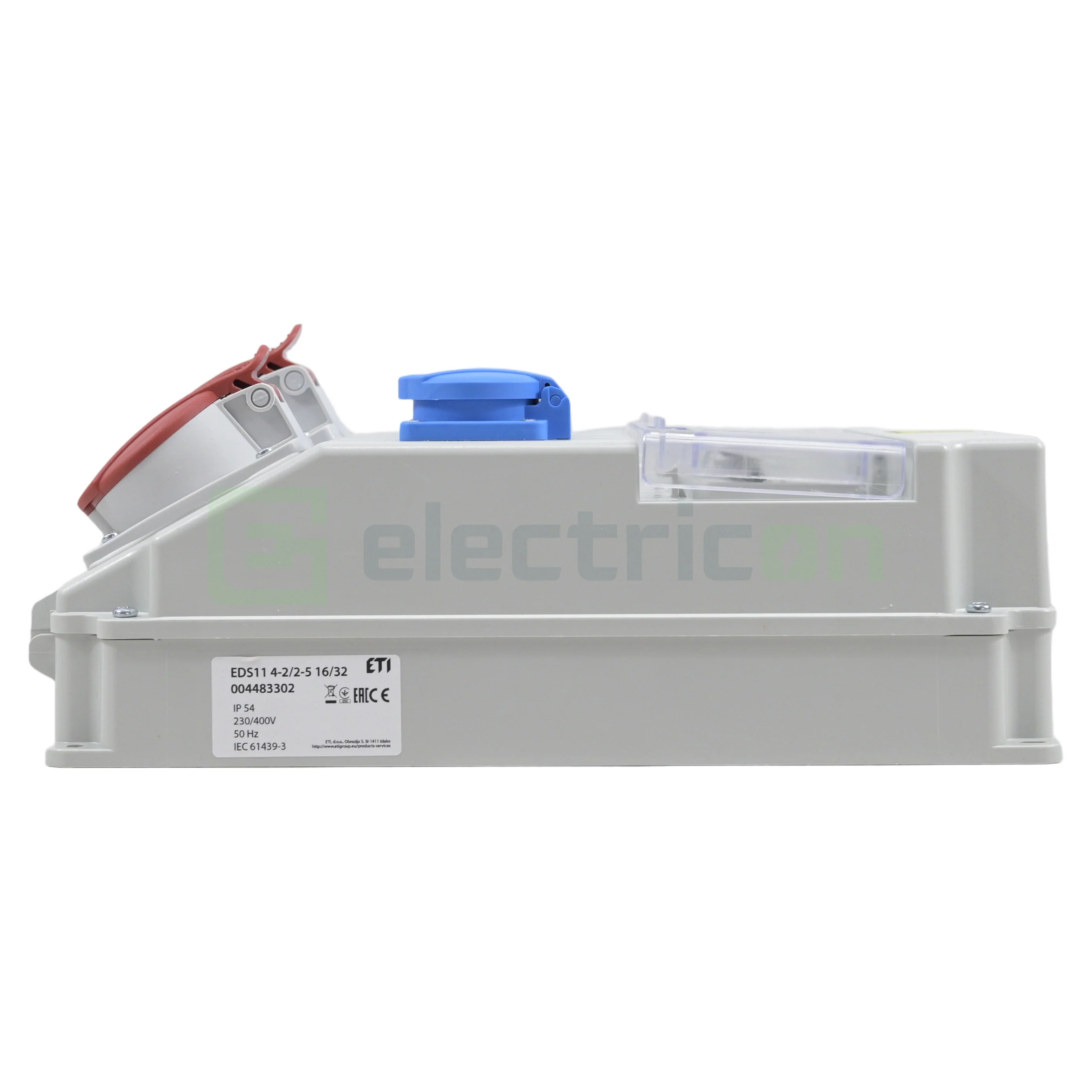 Tablou Șantier Mixt 4xSchuko + 2xCEE IP54 ETI 004483302 [5]