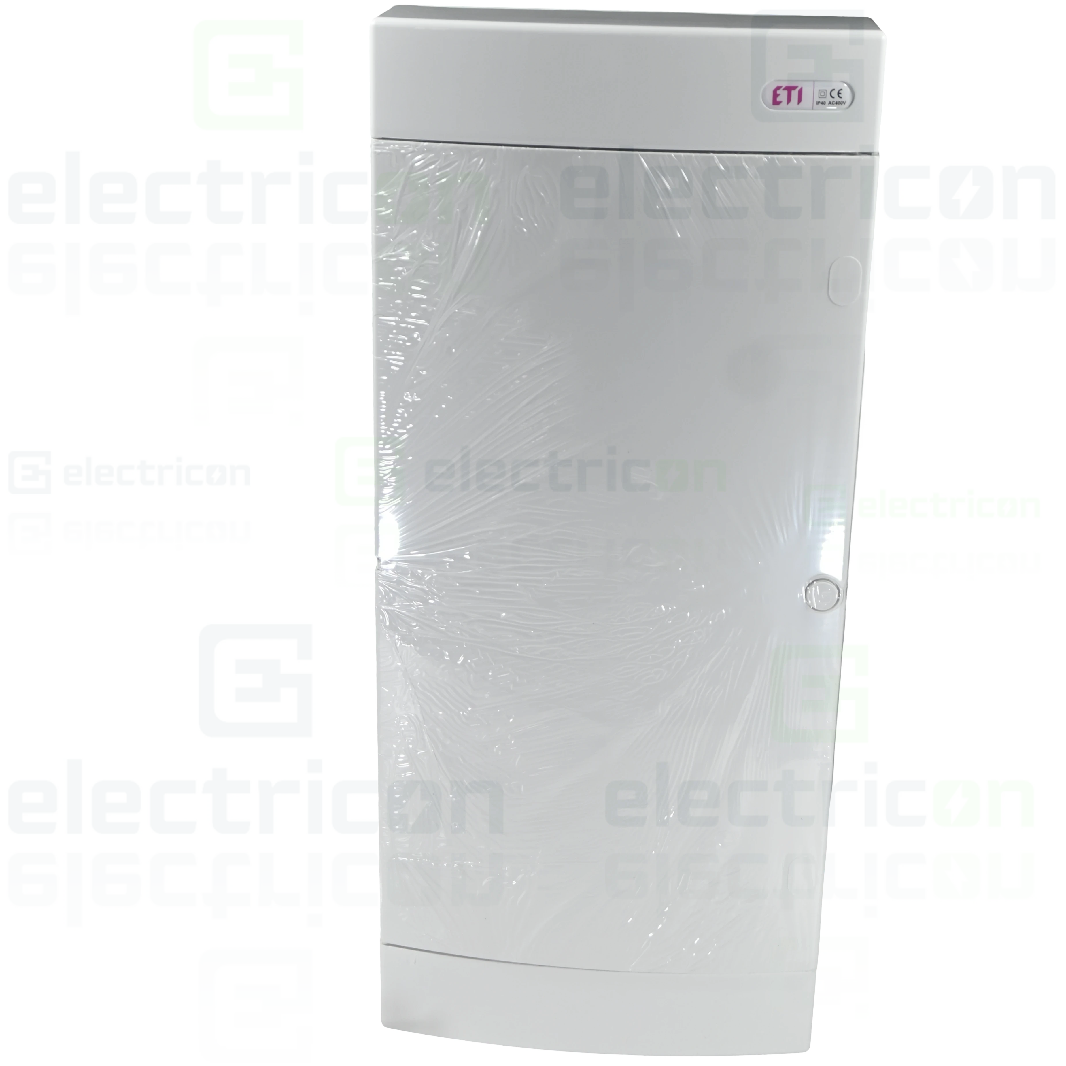 Tablouri de siguranțe electrice - Tablou sigurante, 4x12, 48 module, aparent, IP40, usa alba, ETI, 001101021