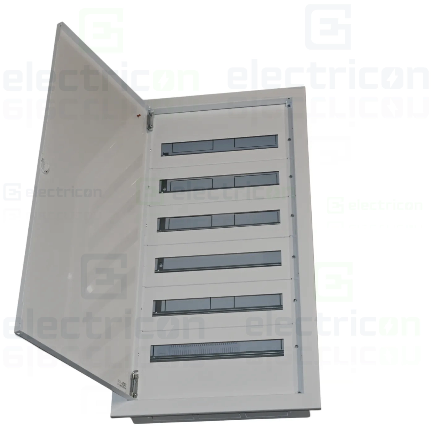 Tablouri de siguranțe electrice - Tablou sigurante metalic, 108module (6x18), incastrat, MBF18-6, ETI, 001108105