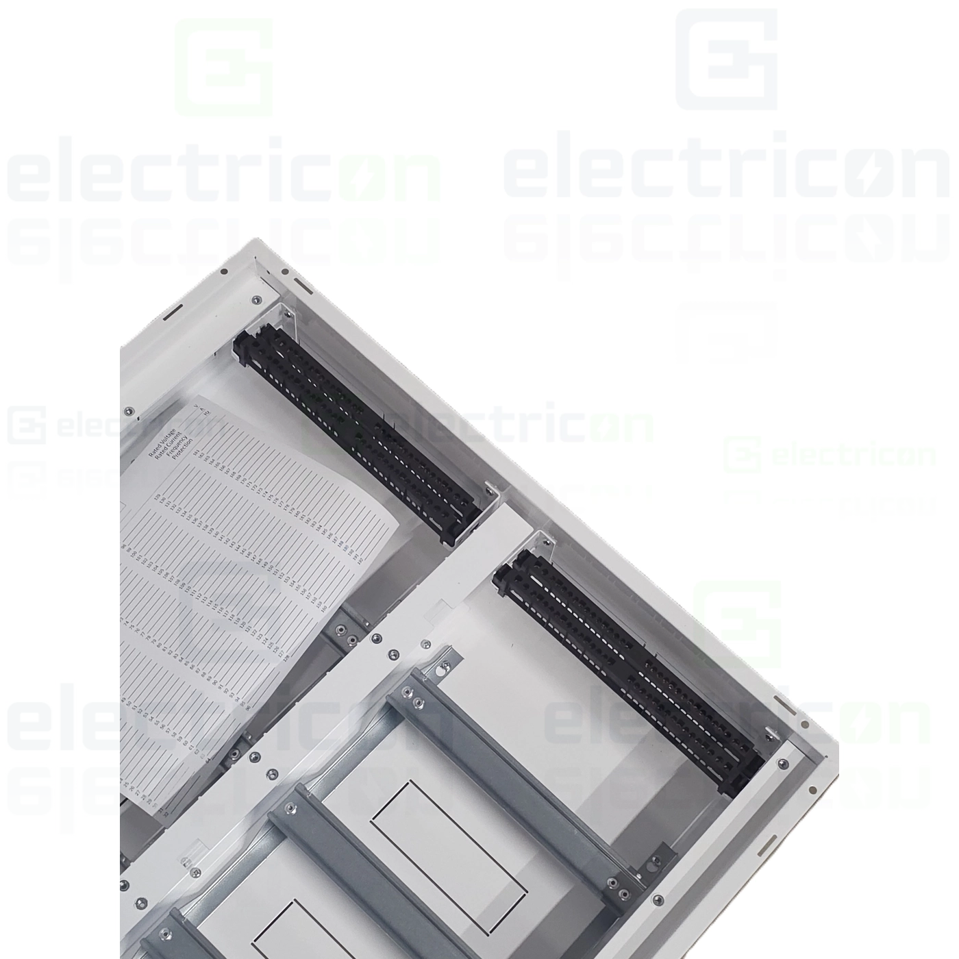 Tablou sigurante metalic, 144module (6x24), incastrat, MBF24-6, ETI, 001108124 [1]