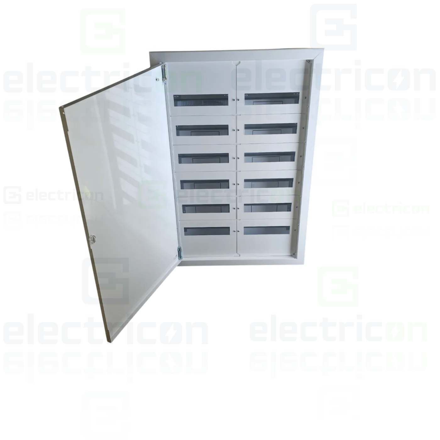 Tablouri de siguranțe electrice - Tablou sigurante metalic, 144module (6x24), incastrat, MBF24-6, ETI, 001108124