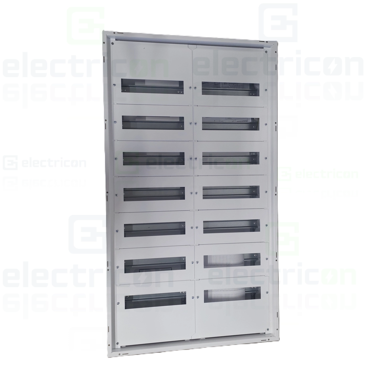 Tablou sigurante metalic, 168module (7x24), incastrat, MBF24-7, ETI, 001108130 [2]