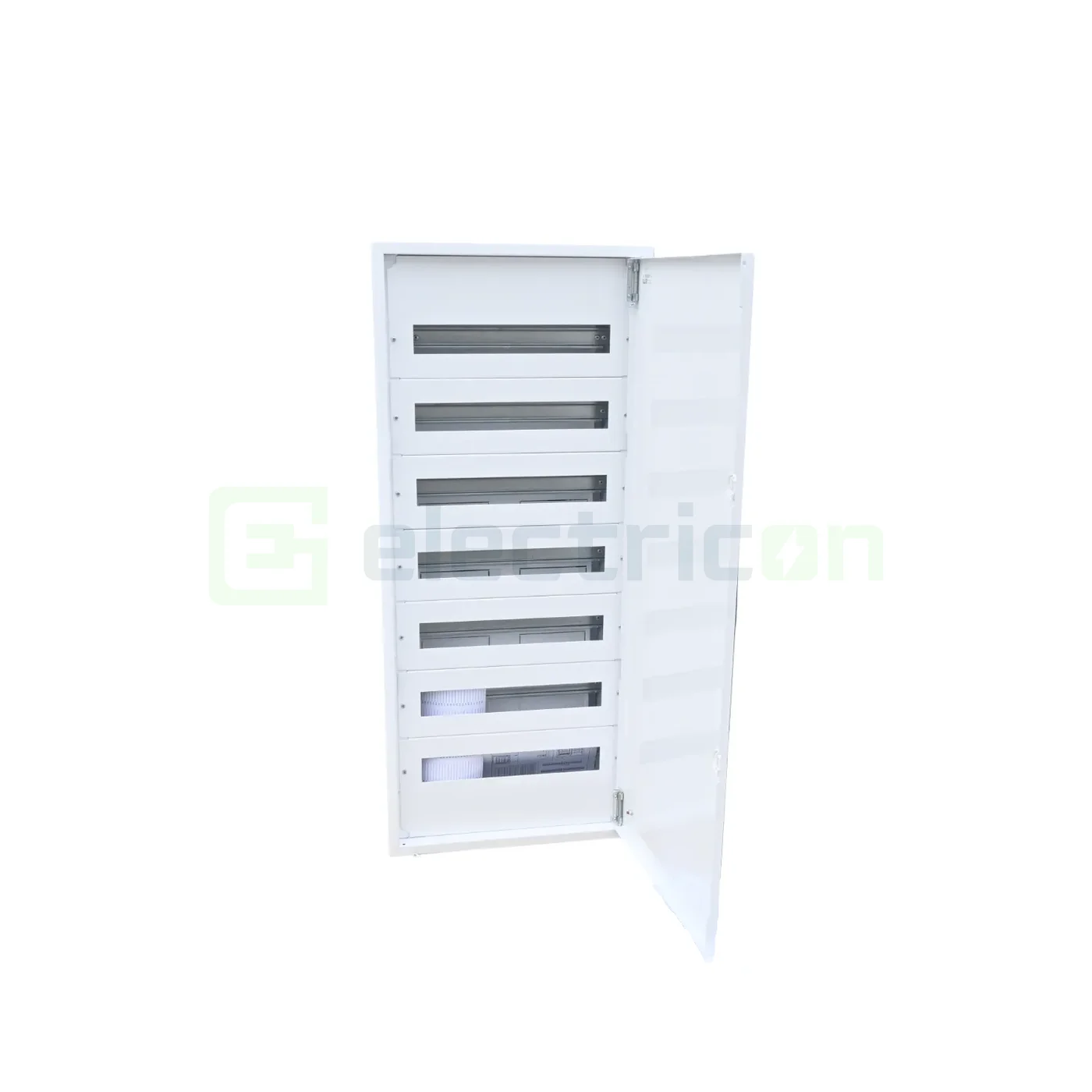 Tablouri de siguranțe electrice - Tablou metalic aparent ETI MBW18-7, 126 module (7x18), pentru distribuție electrică