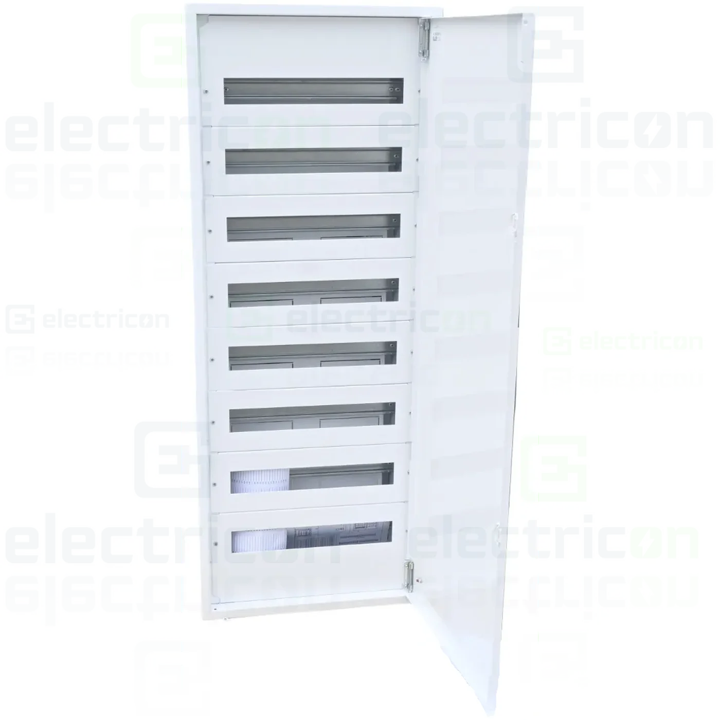 Tablouri de siguranțe electrice - Tablou metalic aparent ETI MBW18-8, 144 module (8x18), pentru distribuție electrică