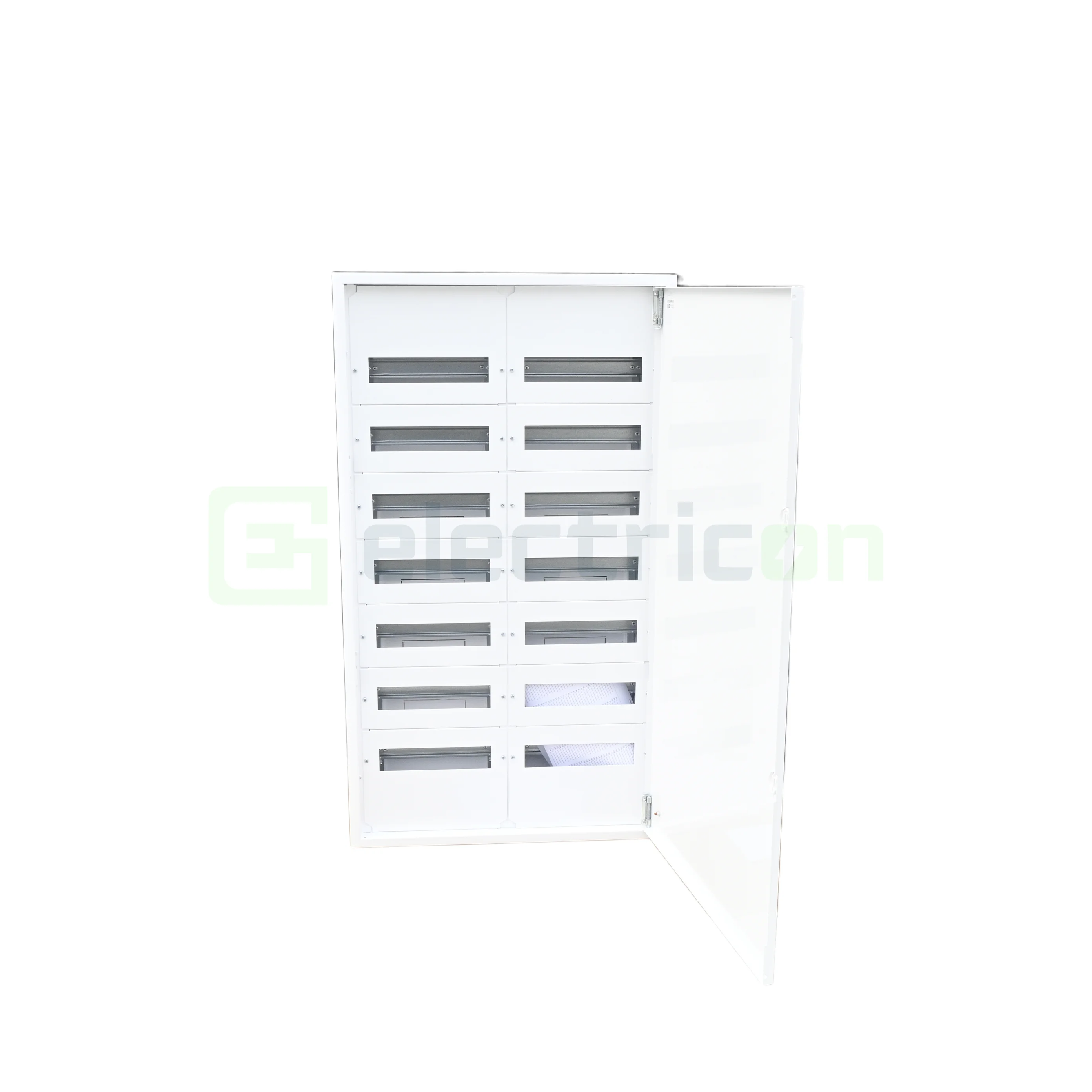 Tablouri de siguranțe electrice - Tablou metalic aparent ETI MBW24-7, 168 module (7x24), pentru distribuție electrică