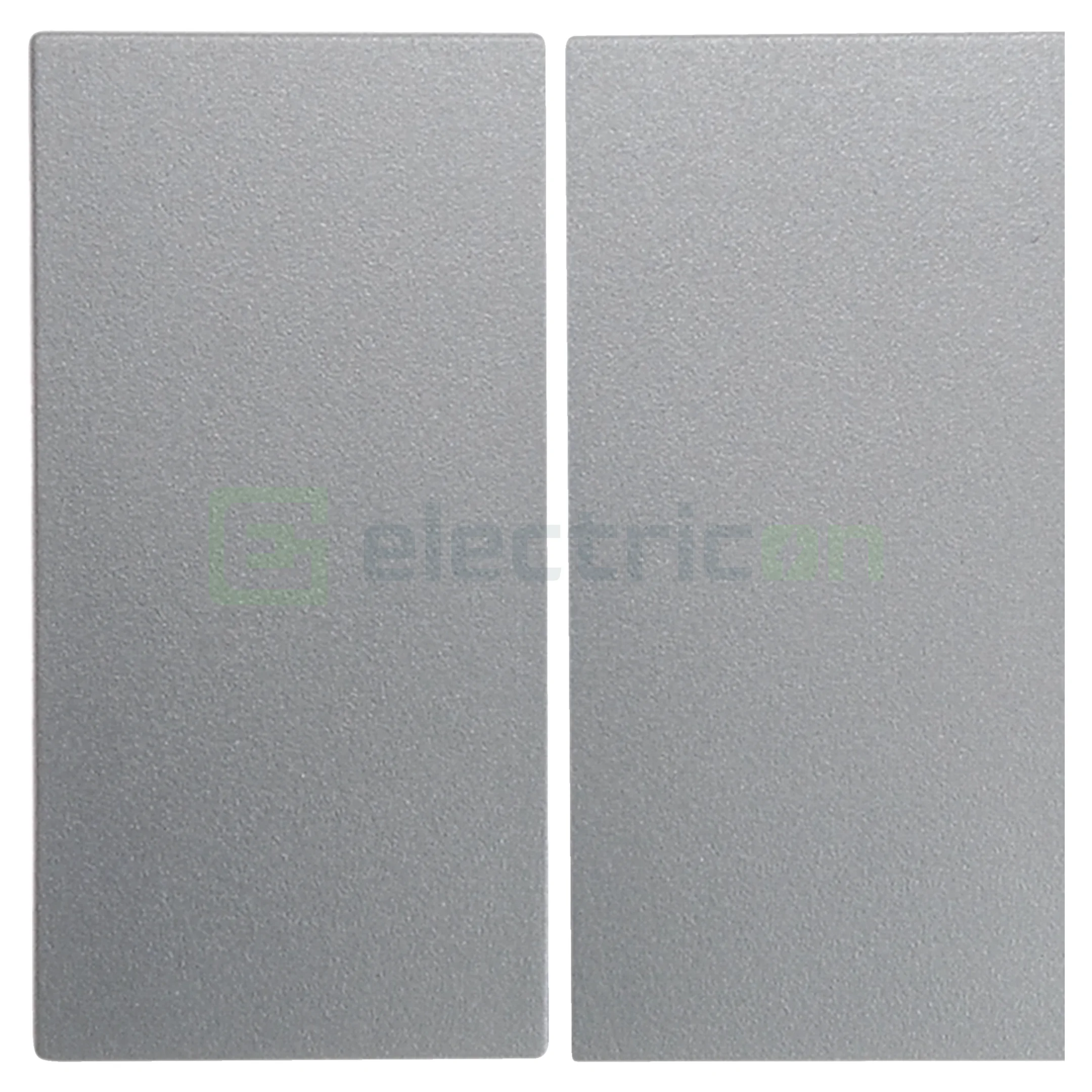 Prize și întrerupătoare - Tasta intrerupator, 2 taste , gri mat, Berker S.1, 16231404