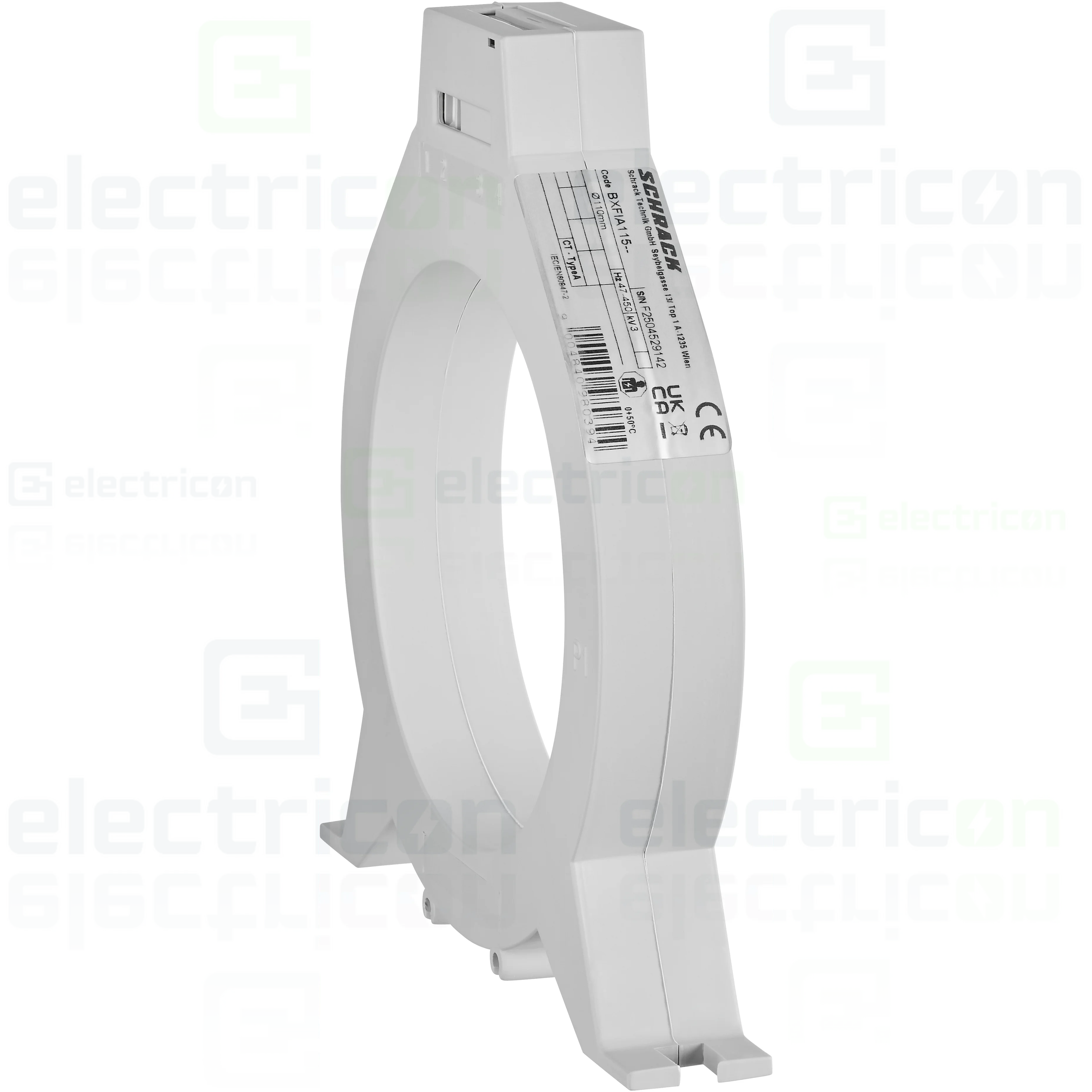 Transformator toroidal Schrack BXFIA115, Ø110mm, tip A, releu diferențial [1]