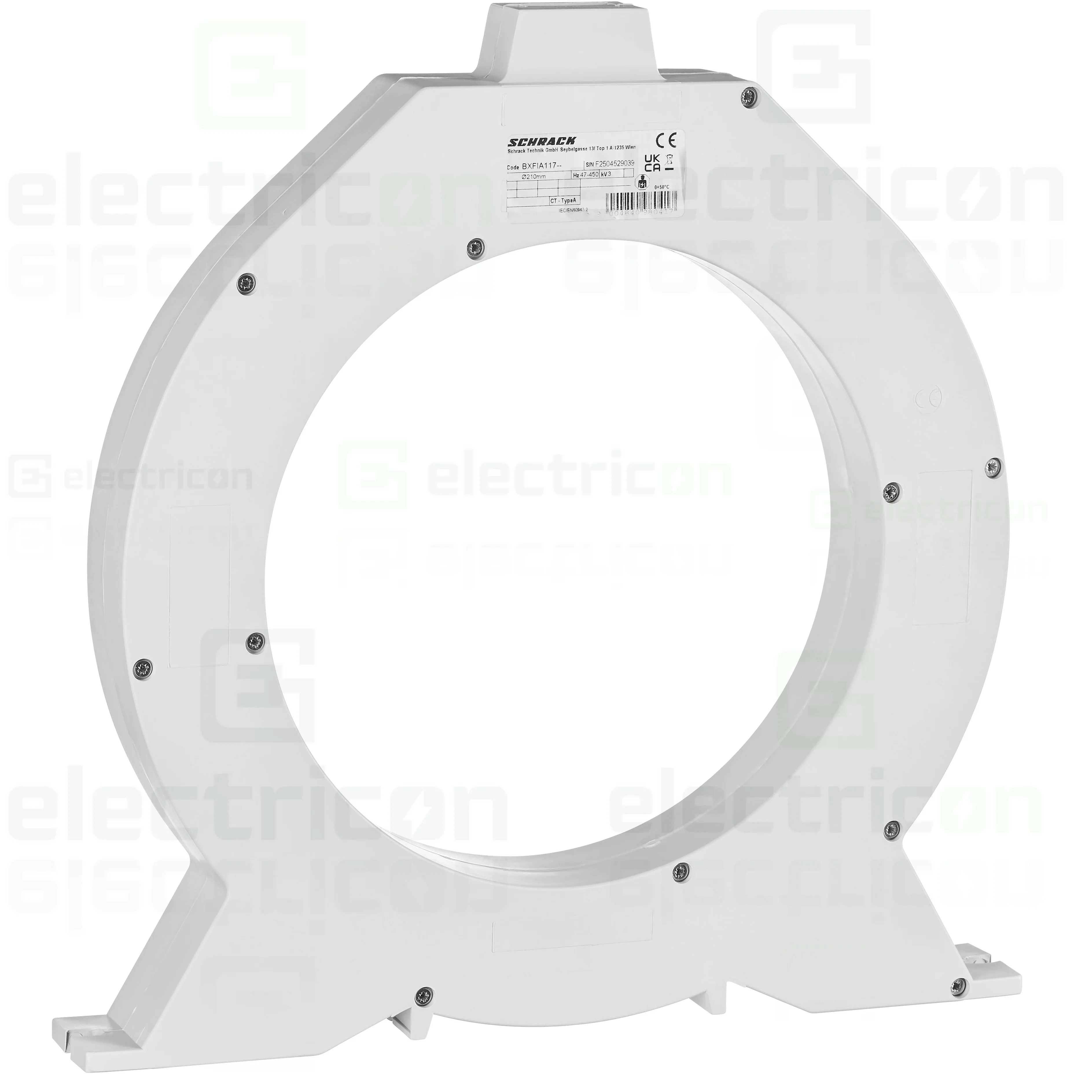 Transformator toroidal Schrack BXFIA117, Ø210mm, tip A, releu diferențial [2]