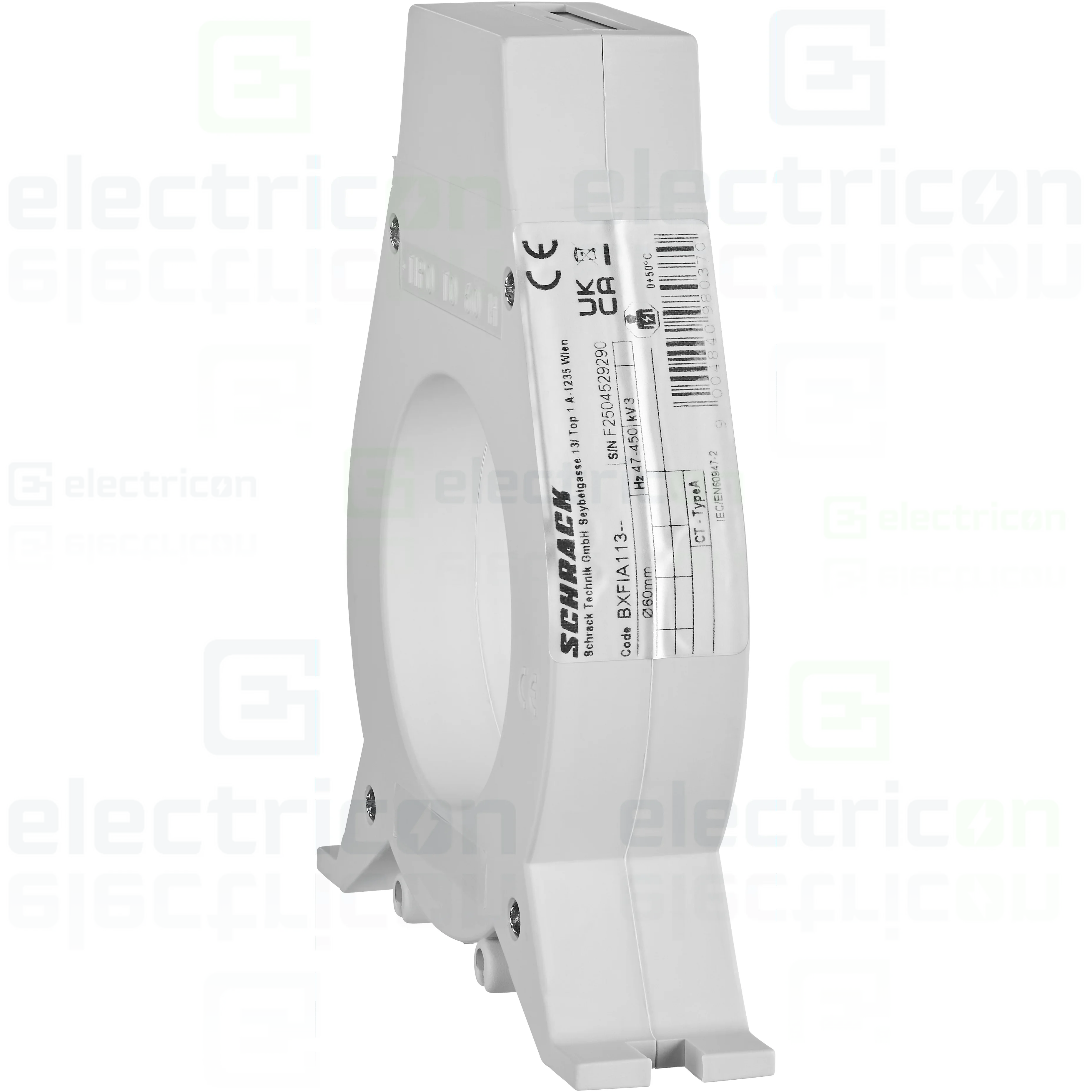 Transformator toroidal Schrack BXFIA113, Ø60mm, tip A, releu diferențial [1]
