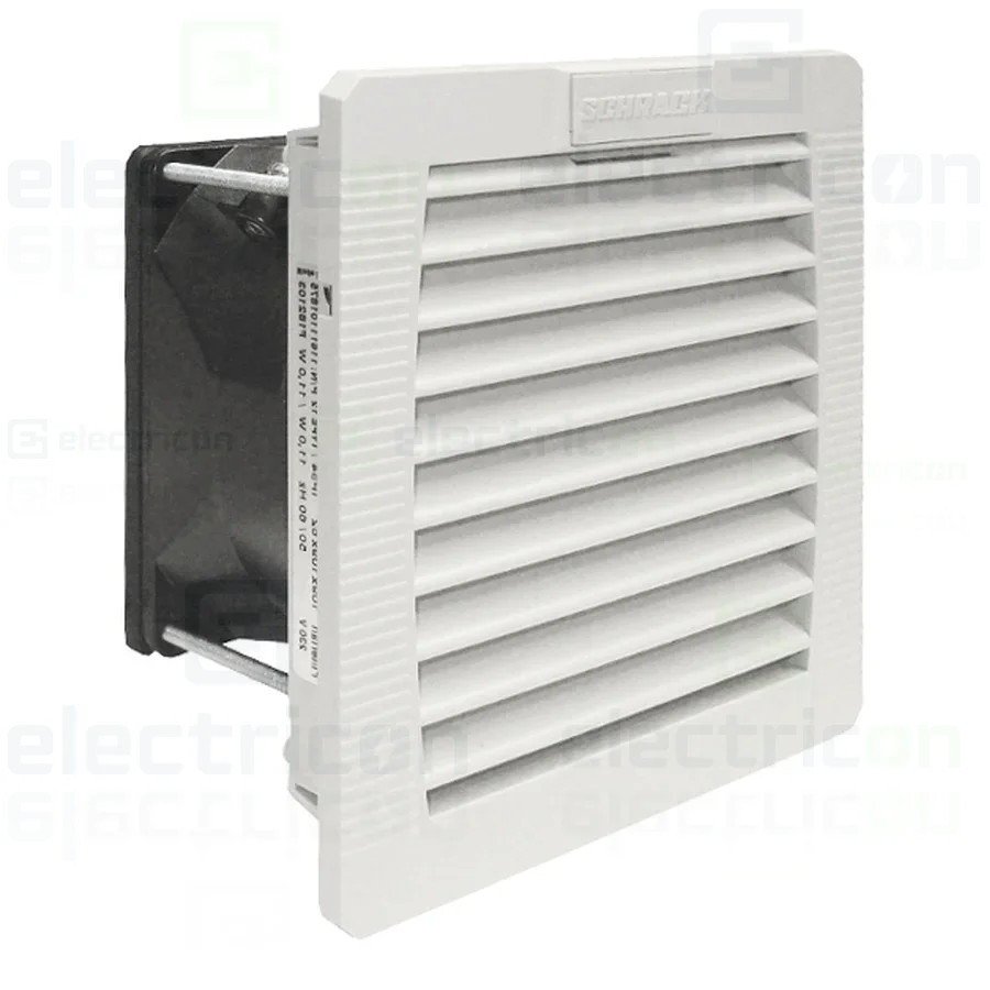 Accesorii Dulapuri de măsurare - Ventilator cu filtru IP54, 230VAC, 61mc/h, 145x145x70mm, Schrack, IUKNF2523A