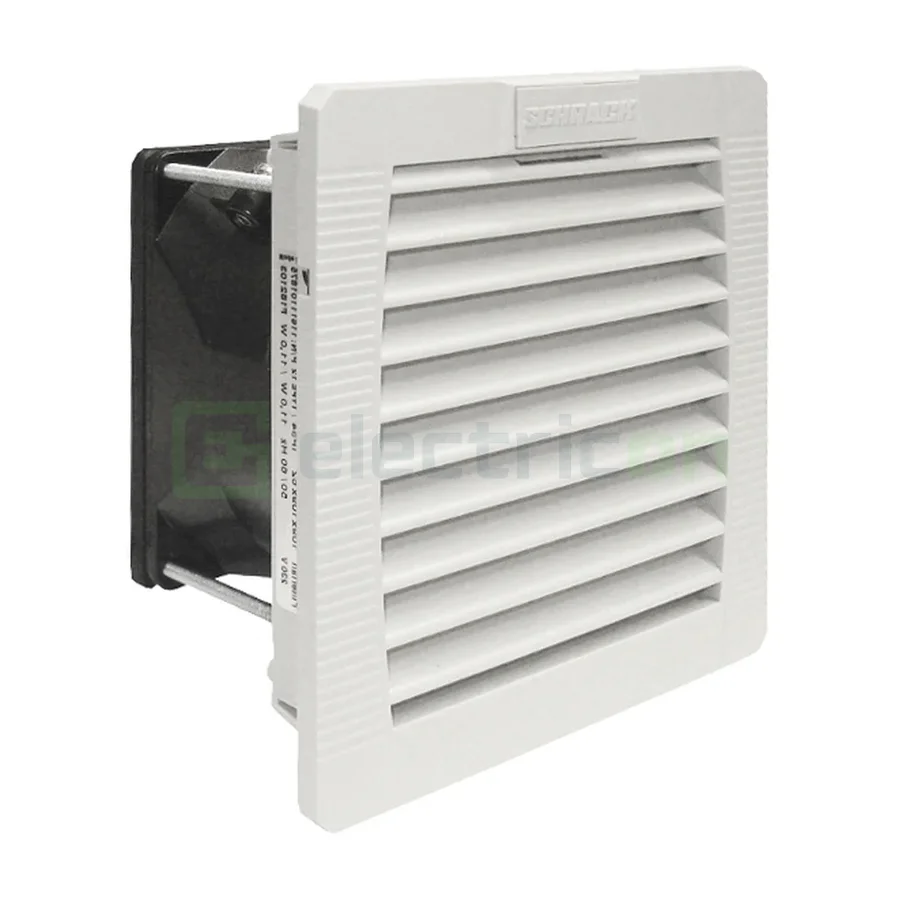Accesorii Dulapuri de măsurare - Ventilator cu filtru IP54, 230VAC, 61mc/h, 145x145x70mm, Schrack, IUKNF2523A