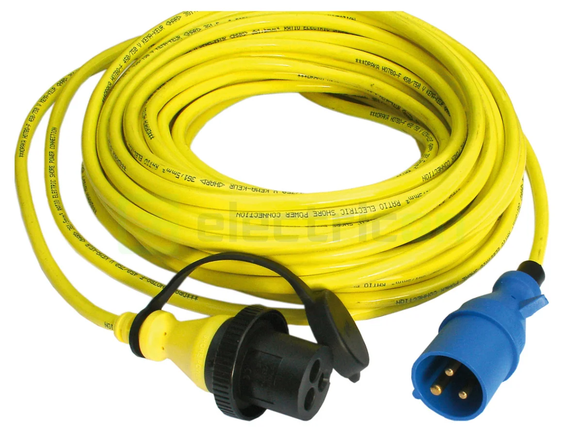 Accesorii fotovoltaice - Victron Energy Plug 16A 250Vac (2p 3w) for Power Inlet 16A