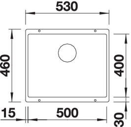BLANCO SUBLINE 500-U ANTRACIT [2]