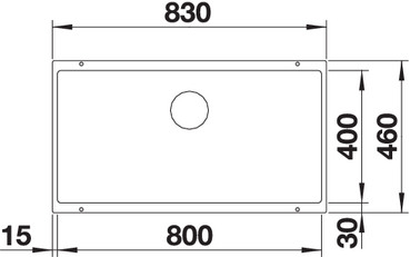 BLANCO SUBLINE 800-U GRI PIATRA [2]