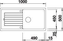 BLANCO ZIA XL 6 S ANTRACIT [2]