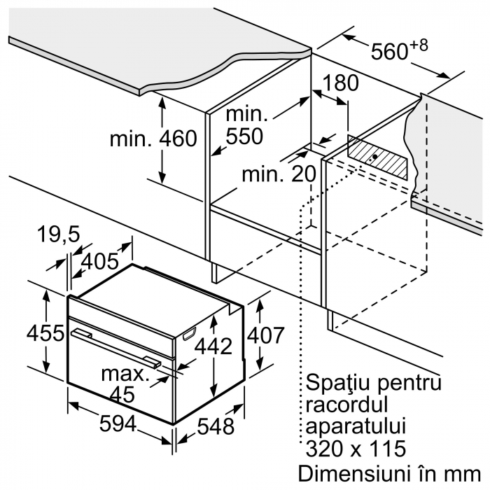BOSCH CSG7364B1 cu functie de abur ( seria 8 ) [5]