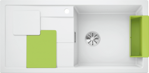 Compozit - BLANCO SITY XL 6 S alb ( cu accesorii kiwi)