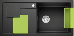 Chiuvete - BLANCO SITY XL 6 S ANTRACIT ( cu accesorii kiwi)