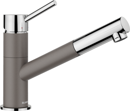 Compozit - BLANCO  KANO-S gri vulcan/crom ( cu furtun extractibil)