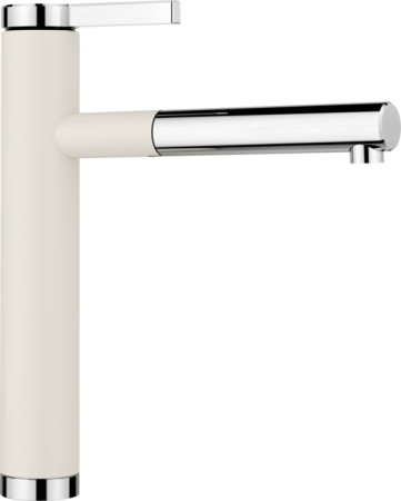 Chiuvete & baterii - BLANCO LINEE-S alb antic/crom ( CU CAP EXTRACTIBIL )