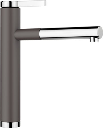 Chiuvete & baterii - BLANCO LINEE-S gri piatră/crom ( CU CAP EXTRACTIBIL )