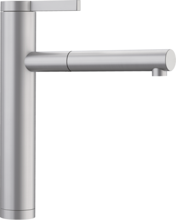 SUPRAFETE METALICE - BLANCO LINEE-S inox satin mat ( CU CAP EXTRACTIBIL )