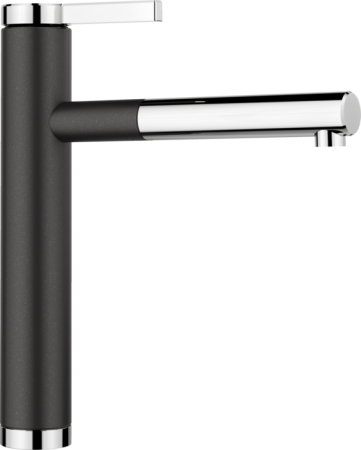 Chiuvete & baterii - BLANCO LINEE-S antracit/crom ( CU CAP EXTRACTIBIL )