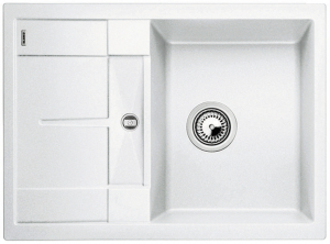 Compozit - Blanco Metra 45 S Compact silgranit alb