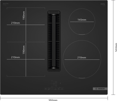 BOSCH PVS61AB16E Matt black  [4]