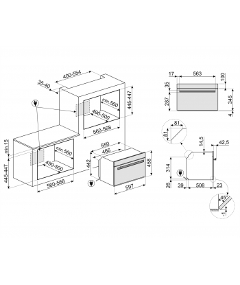 Cuptor compact-Smeg-SO4602M1NR [1]