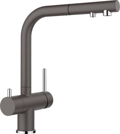 Chiuvete & baterii - FONTAS-S II Filter gri piatră/crom ( cu cap extractibil)