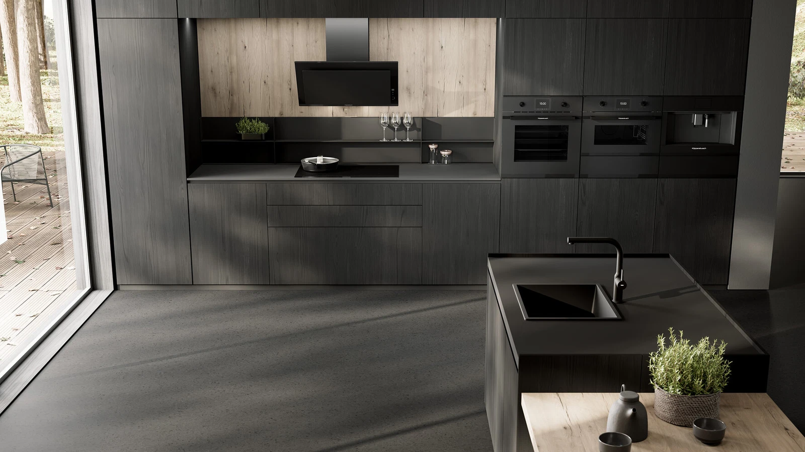 KUPPERSBUSCH DW8550.0KSM MattBlack Design Line [4]