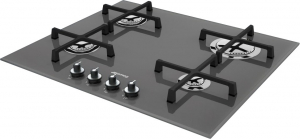 Gaz - SMEG PV164S2 sticla argintie