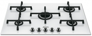 Gaz - SMEG PV175B2 sticla alba, 72 cm