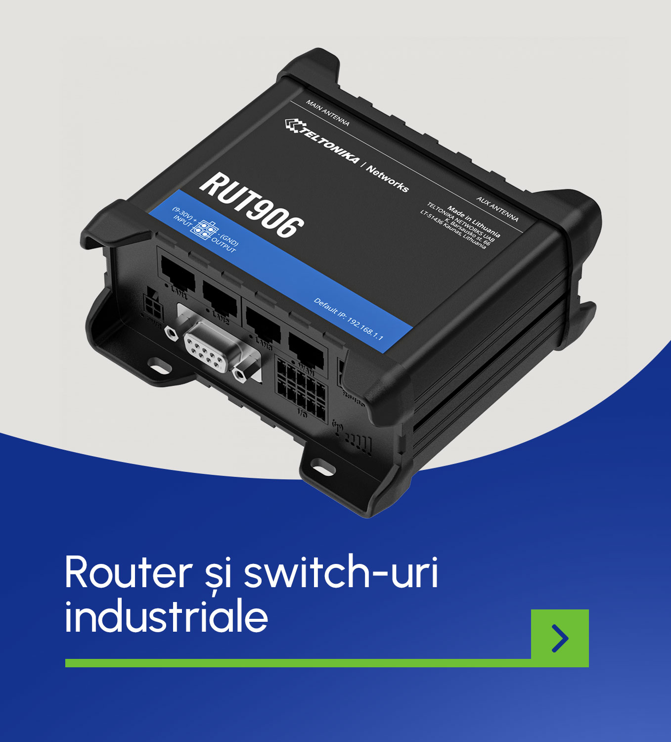 Router si switch-uri industriale