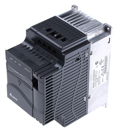 VFD022E43A, Convertizor VFD-E, IN 3x380 VAC, OUT 3x380 VAC, 2.2 kW, 5.5 A, control tensiune/frecventa, Functie PID, RS-485, Filtru EMI inclus [3]