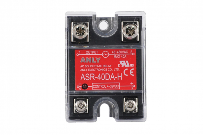 ASR-40DA-H, relay solid state, 40 A, tens.comanda 4...32 V DC, tens iesire 48...480 V AC [2]