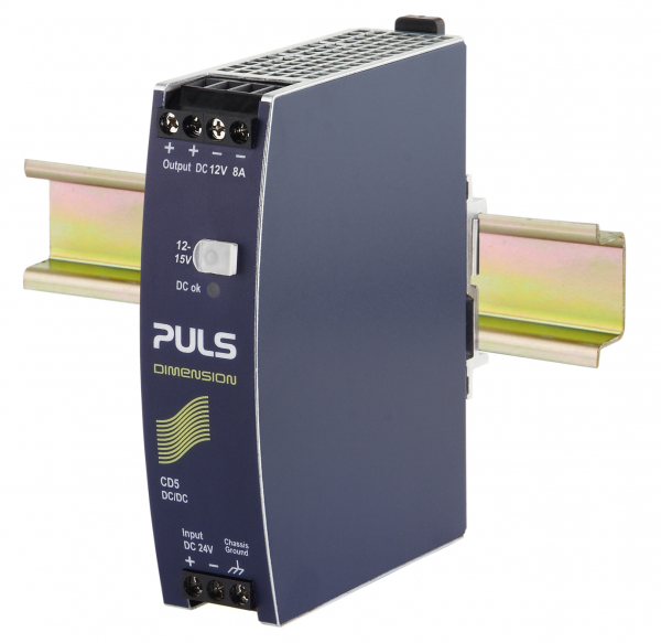 CD5.241, standard DC/DC Converter, Input: DC 24V, Output: DC 24-28V, 5A, 120W [3]