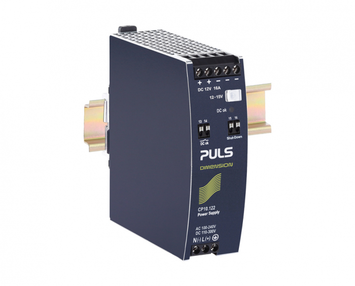 CP10.122, standard Power Supply, Input: AC 100-240V, DC 110-300V, Output: DC 12-15V, 16A, 192W [2]