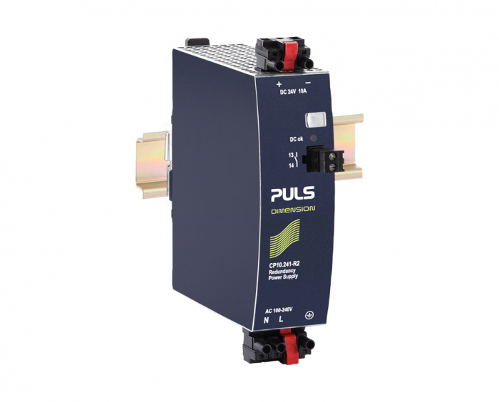 CP10.241-R2, standard Redundancy Power Supply, Input: AC 100-240V, DC 110-150V, Output: DC 24V, 10A, 240W, plug connector [2]