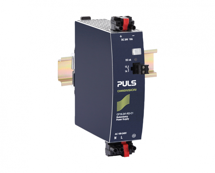 CP10.241-R2-C1, standard Redundancy Power Supply, Input: AC 100-240V, DC 110-150V, Output: DC 24V, 10A, 240W, plug connector [2]