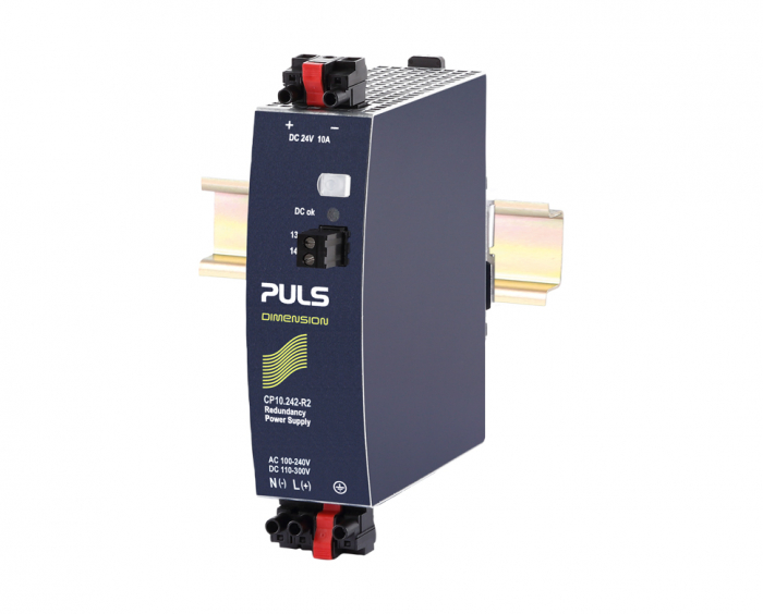 CP10.242-R2, standard Redundancy Power Supply, Input: AC 100-240V, DC 110-300V, Output: DC 24V, 10A, 240W, plug connector [3]