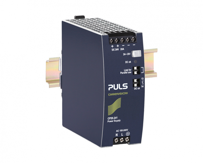 CP20.241, standard Power Supply, Input: AC 100-240V, DC 110-150V, Output: DC 24-28V, 20A, 480W [2]