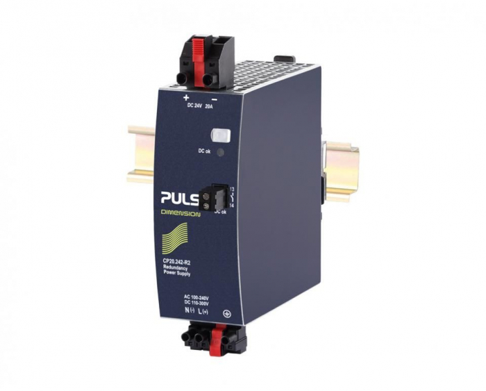CP20.242-R2, Standard Redundancy Power Supply, Input: AC 100-240V, DC 110-300V, Output: DC 24V, 20A, 480W, plug connector [3]