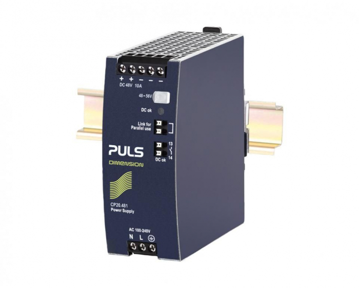 CP20.481, DIN-rail power supplies for 1-phase systems, 48V, 10A, 480W [3]