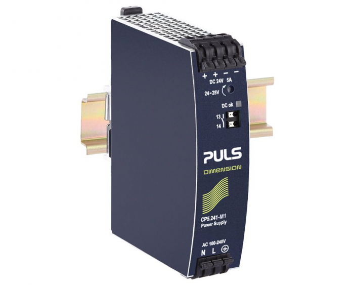 CP5.241-M1, DIN-rail power supplies for 1-phase systems, 24V, 5A, 120W, for medical applications [2]