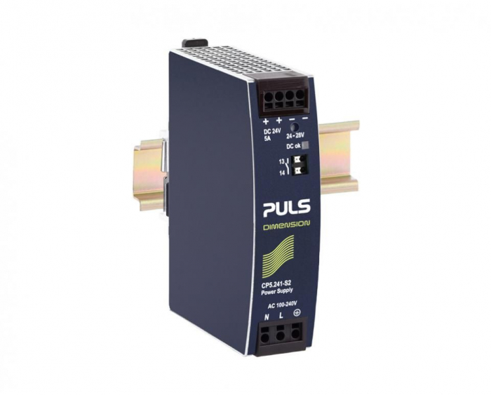 CP5.241-S2, DIN-rail power supplies for 1-phase systems, 24V, 5A, 120W,  push-in terminals [2]