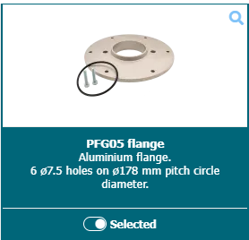PFG05-1036, PFG051-FA3NN020003-1CC4P0R7TF, senzor de nivel, lungime tija 198 mm,  24 VDC, flansa aluminiu, control special la rotire [3]