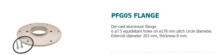 PFG05-4, PFG051-FA1NN020003-1CP0TF, senzor de nivel, lungime tija 198 mm, paleta AC2PLA3, 115/230  VAC [5]